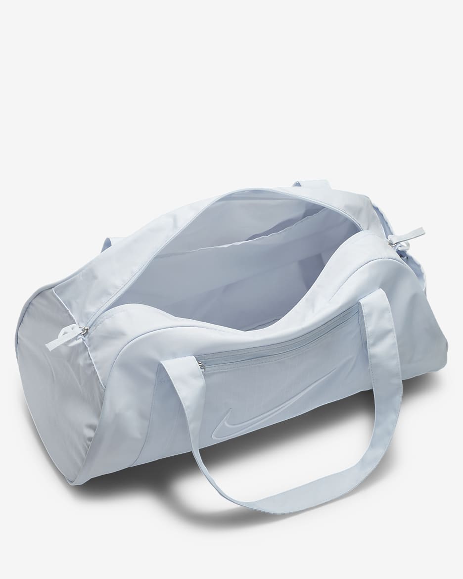 Nike white duffle bag sale